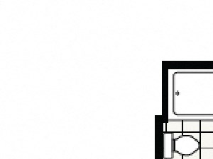 A1 Floor Plan - 1 BR 1 BA Apartment - 2828 Zuni - Denver